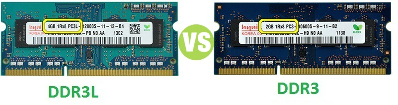 Diferencia entre DDR3 y DDR3L