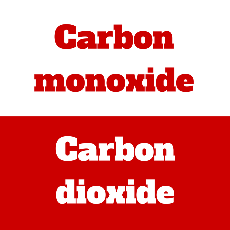 10 diferencias simples entre dióxido de carbono y monóxido de carbono