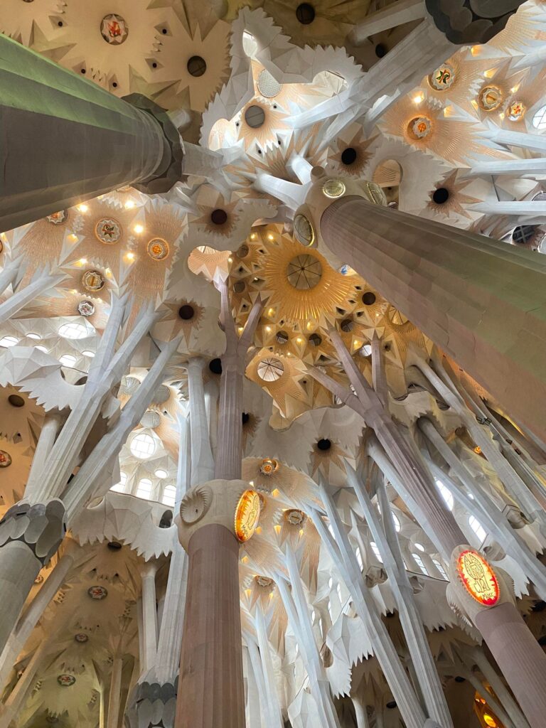 Interior de la Sagrada Familia