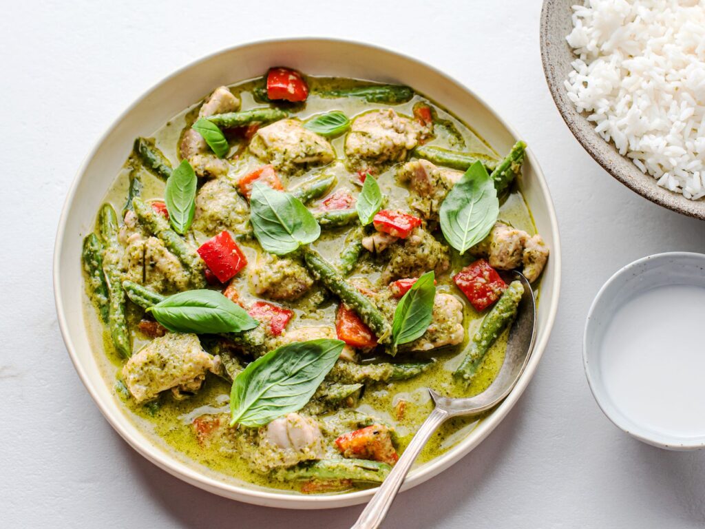 curry verde tailandés