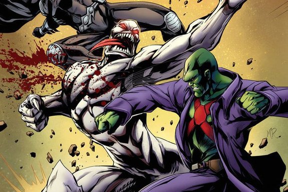 marcianos blancos vs.  marcianos verdes