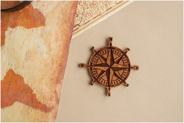 una rosa de los vientos