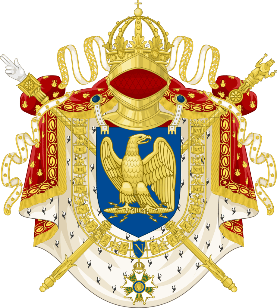 Grandes armas imperiales de Francia de los Napoleones (1804-1815)