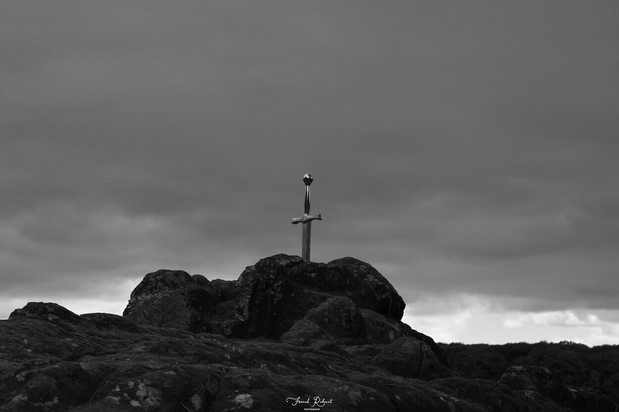 Una imagen de una legendaria Excalibur