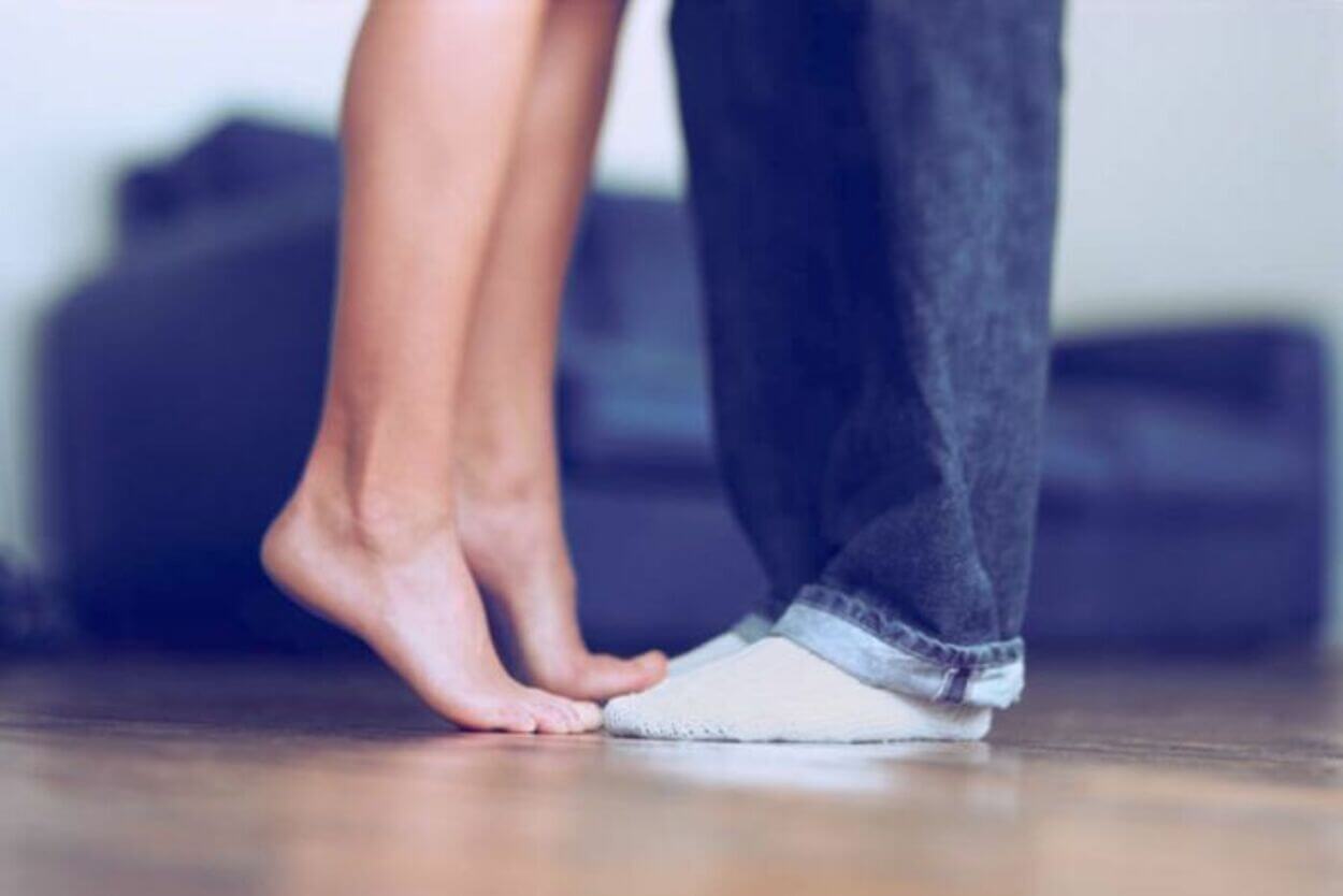 ¿Cómo se ve la diferencia de altura de 5'10 "y 5'5" (entre dos personas): todas las diferencias