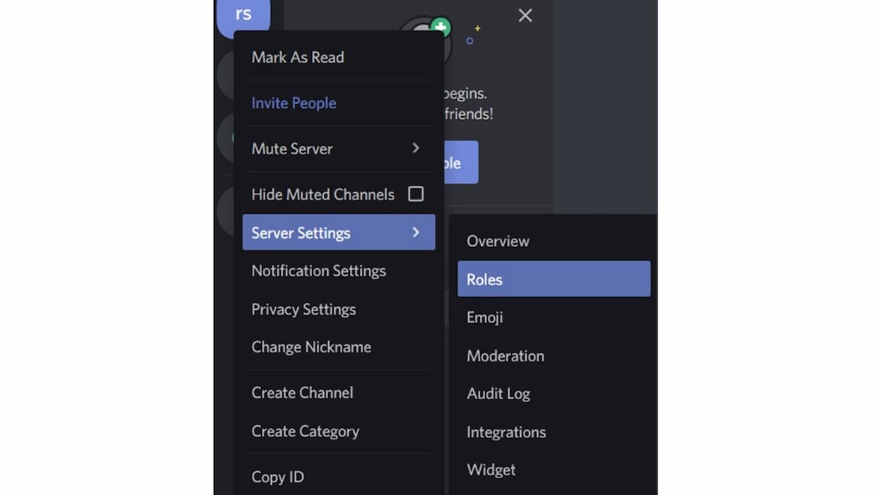 Configuración de discordia