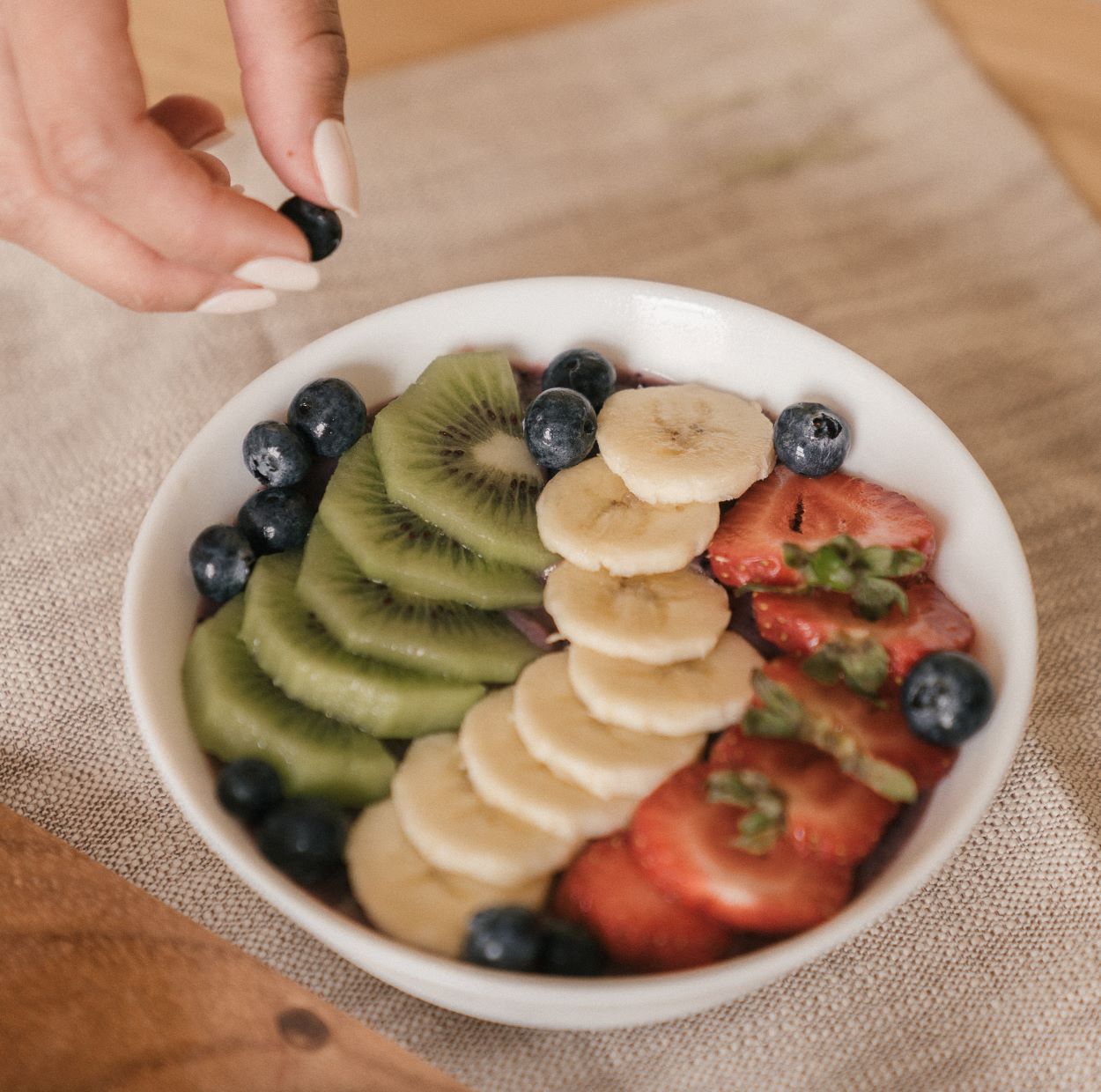 Una dieta equilibrada es necesaria para su salud en general.