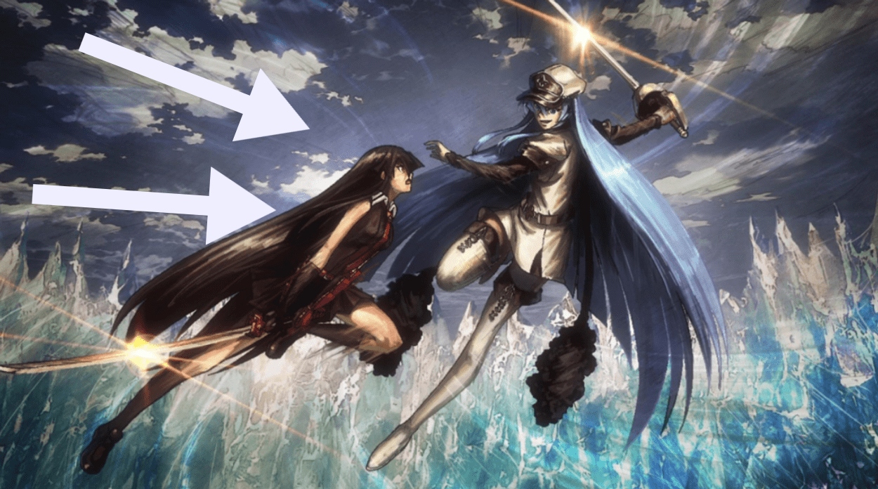 Anime VS Manga (Explicado) – Todas las diferencias Dos personajes de un anime peleando con espadas