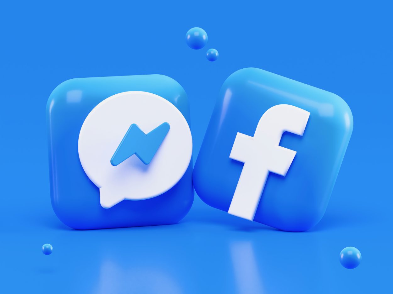 Bloques animados de Messenger y Facebook