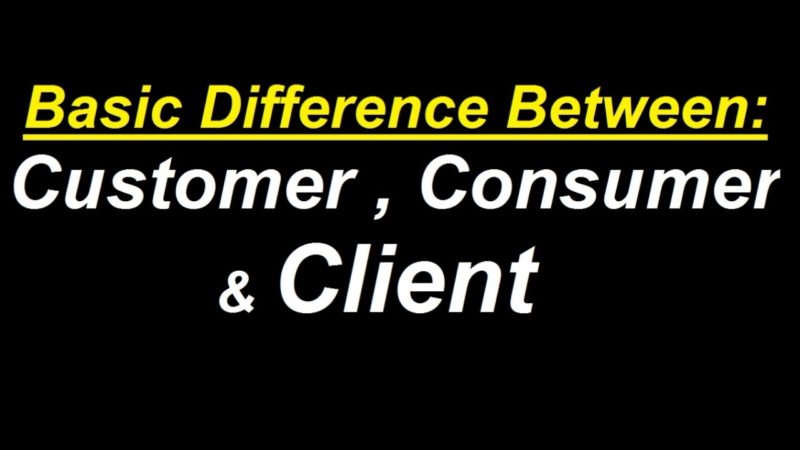 Diferencia entre cliente y cliente