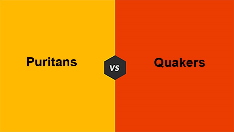 8 Diferencia entre puritanos y cuáqueros con mesa Diferencia entre puritanos y cuáqueros