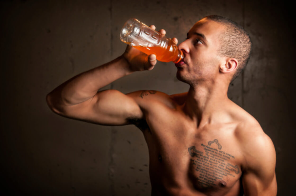 El cuerpo consume electrolitos