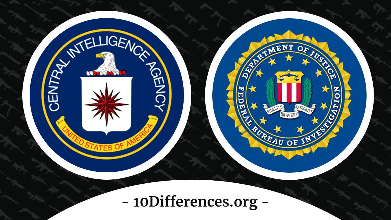 CIA Vs FBI: Diferencias Clave