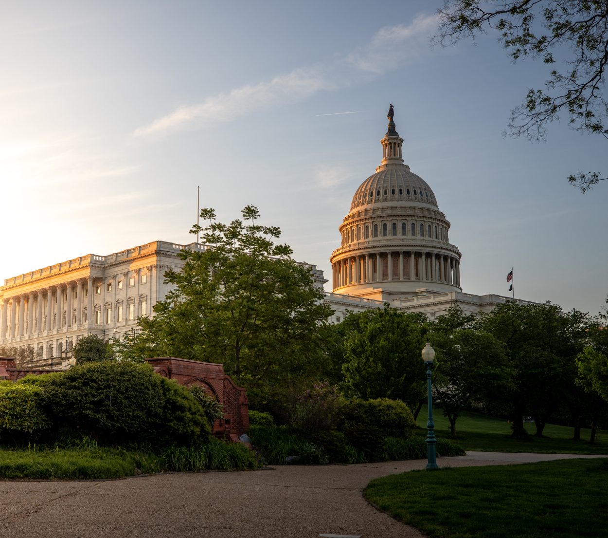 El edificio del Capitolio de los Estados Unidos