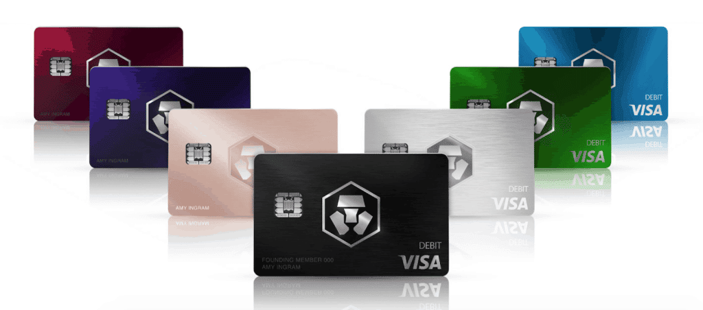 Diferencia entre las tarjetas Crypto.com 2 tarjetas criptocom
