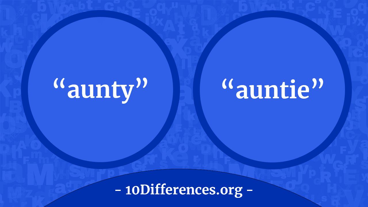 Diferencia entre tía y tía