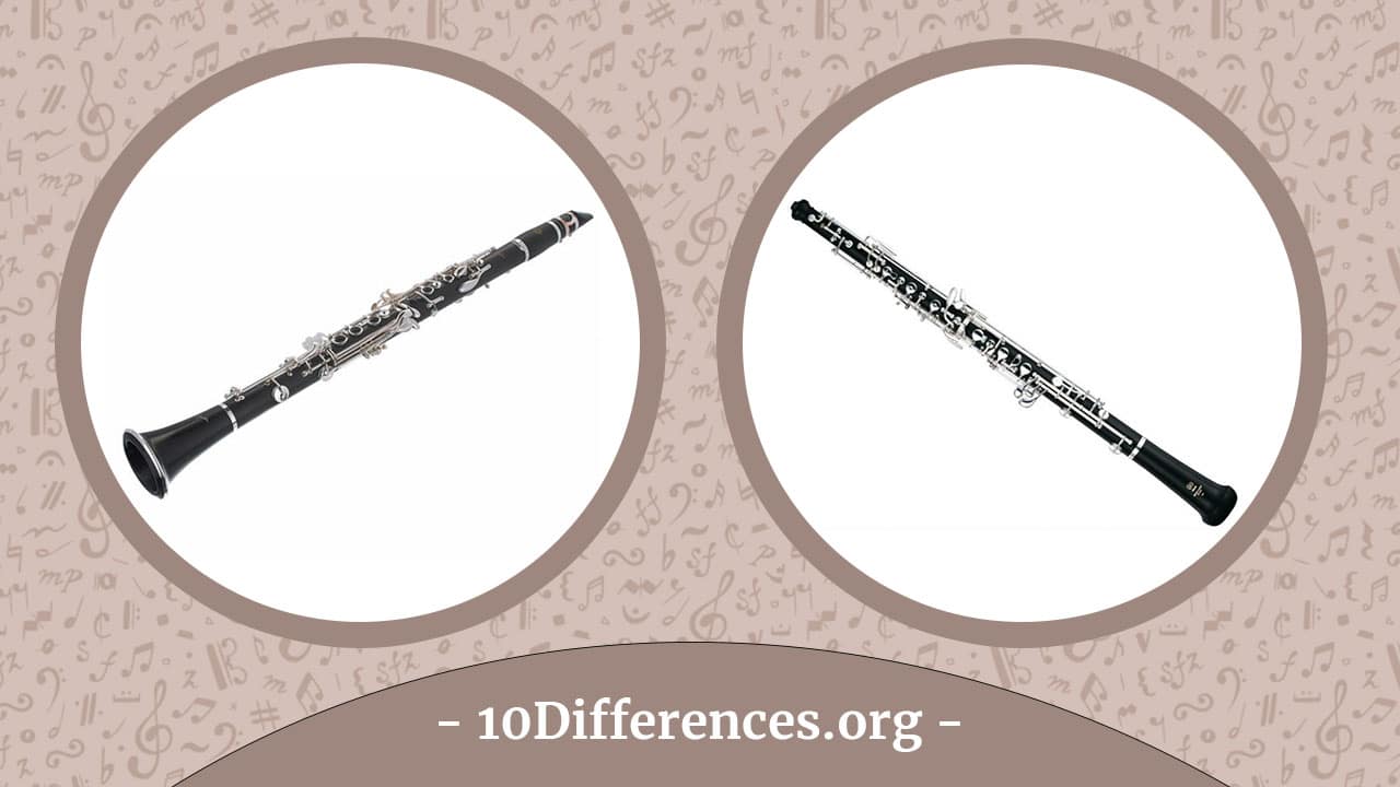 Diferencia entre un clarinete y un oboe Diferencia entre un clarinete y un oboe