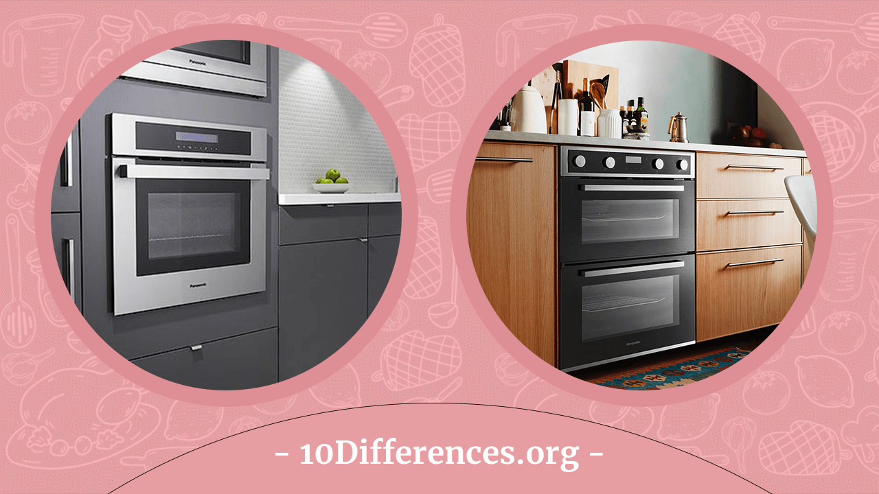 Diferencia entre hornos empotrados y empotrados Diferencia entre hornos empotrados y empotrados