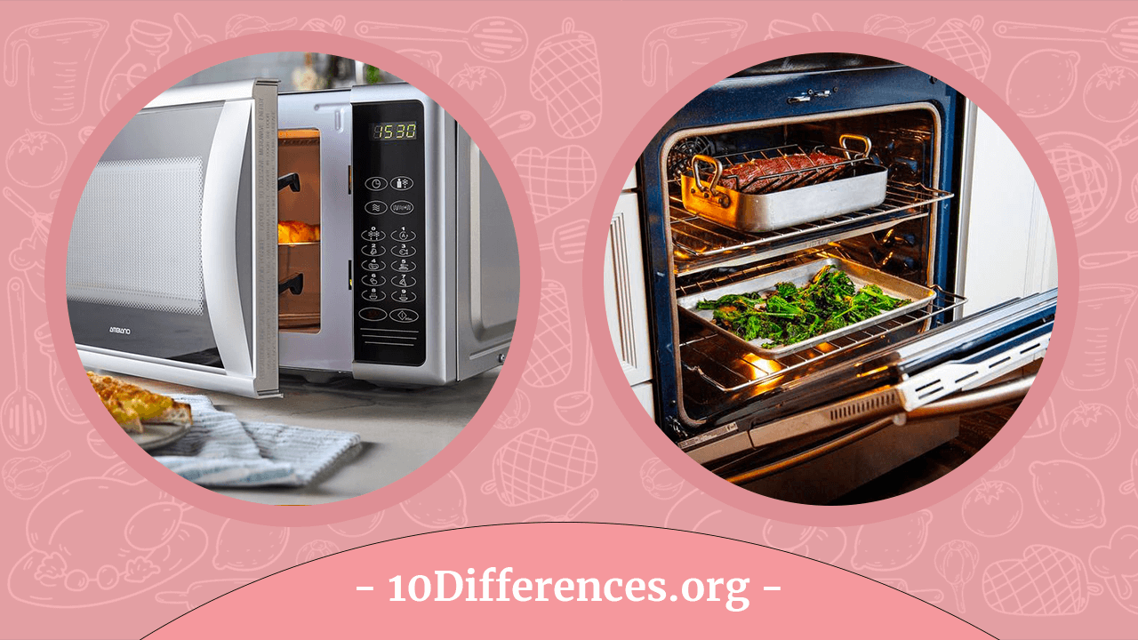 Diferencia entre microondas y horno Diferencia entre microondas y horno