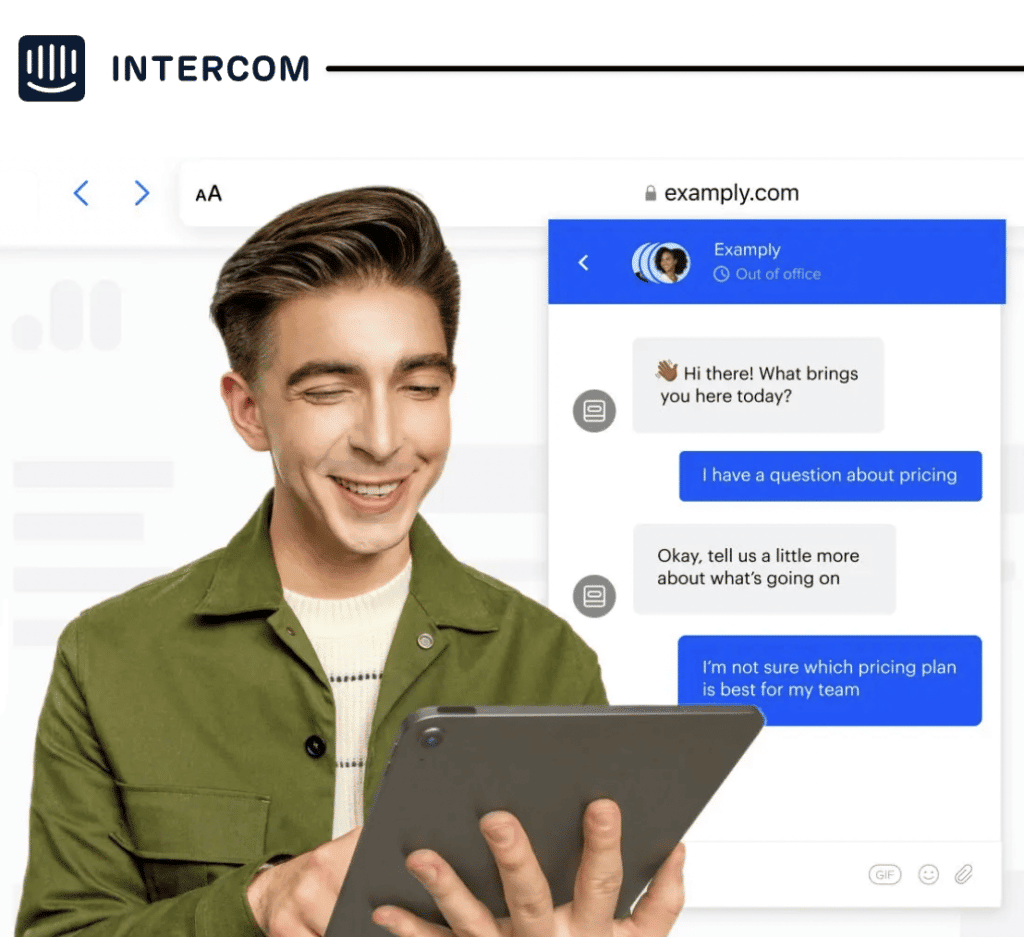 chat de intercomunicador