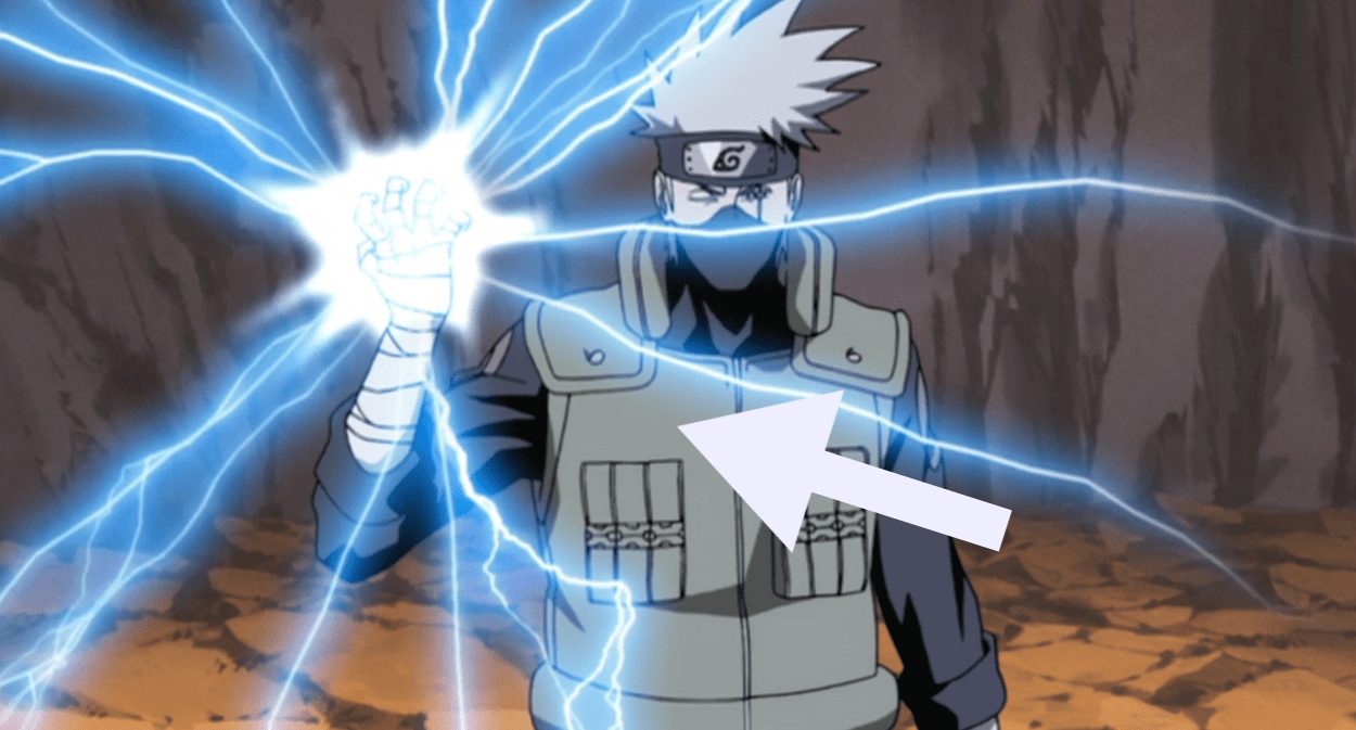 La diferencia entre ellos: todas las diferencias Kakashi usando raikiri