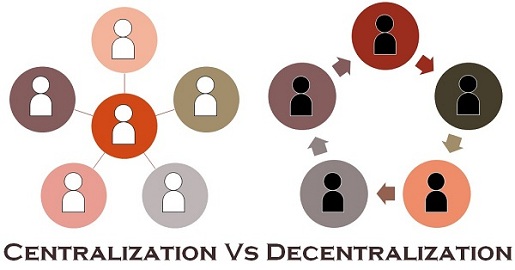 Las 10 diferencias mejor valoradas entre centralización y descentralización