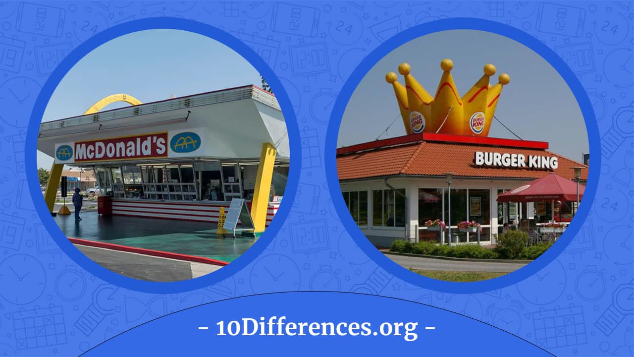 La diferencia entre McDonald's y Burger King