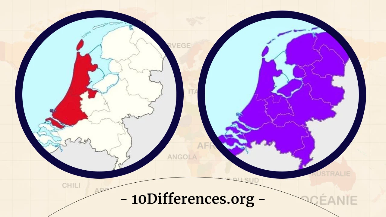 ¿Cuál es la diferencia entre Holanda y los Países Bajos?