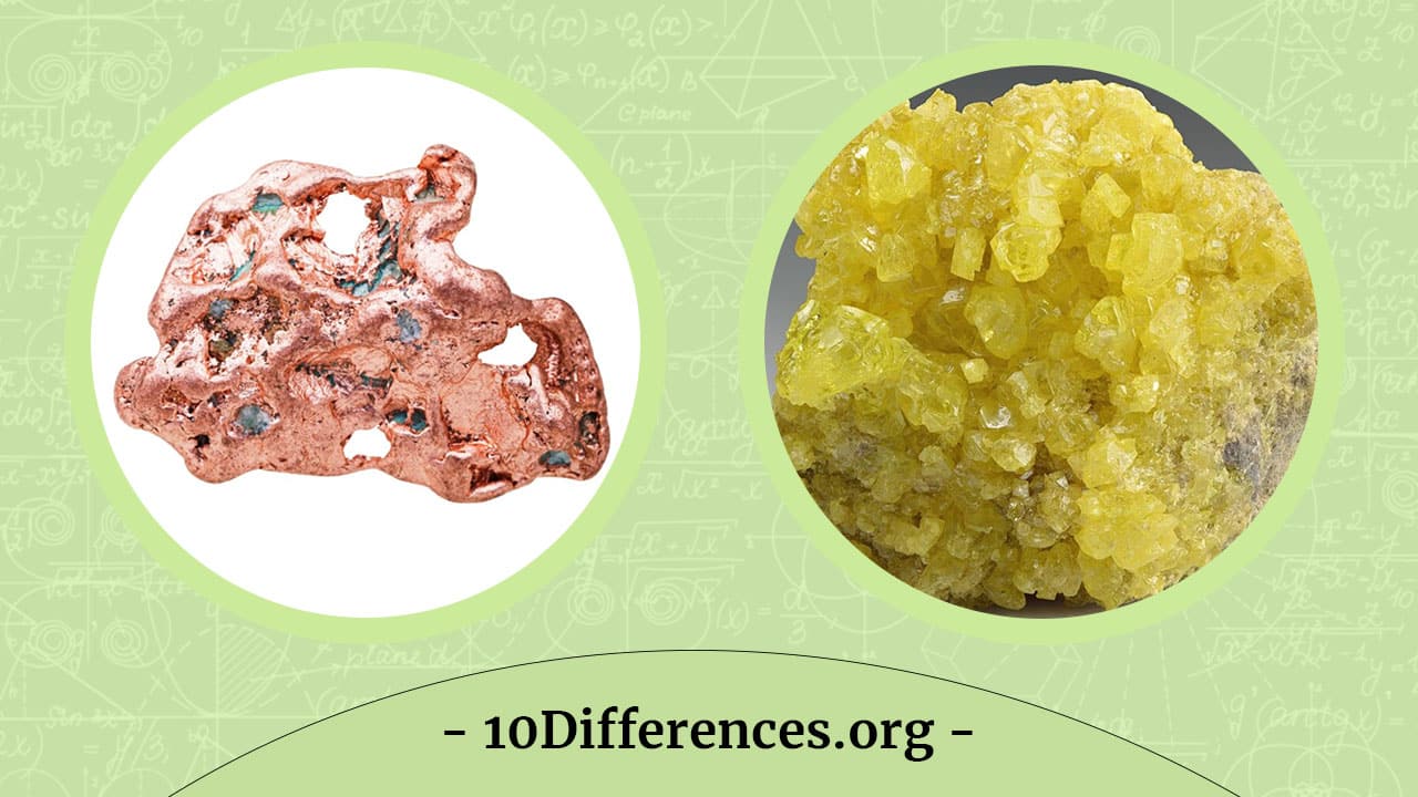 Diferencia entre metal y no metal Diferencia entre metal y no metal