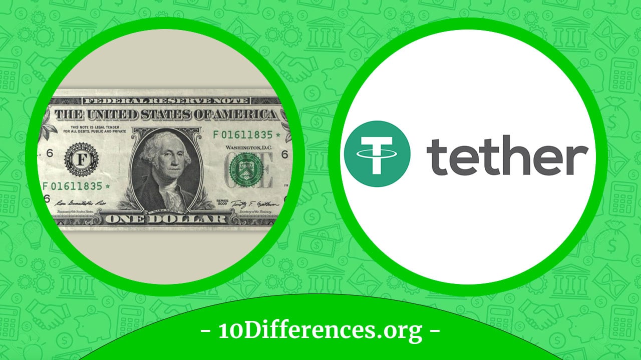 Diferencia entre USD y USDT