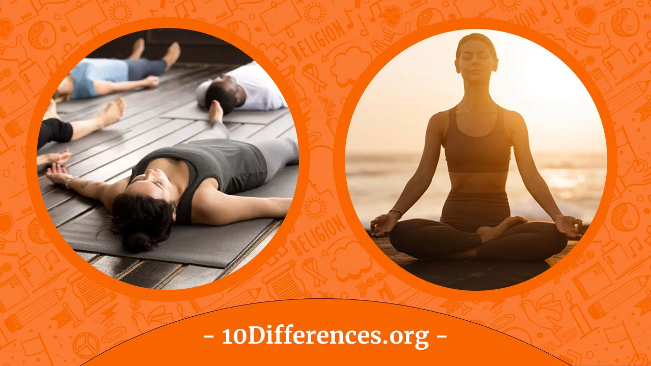 ¿Cuáles son las diferencias entre Yoga Nidra y la meditación?