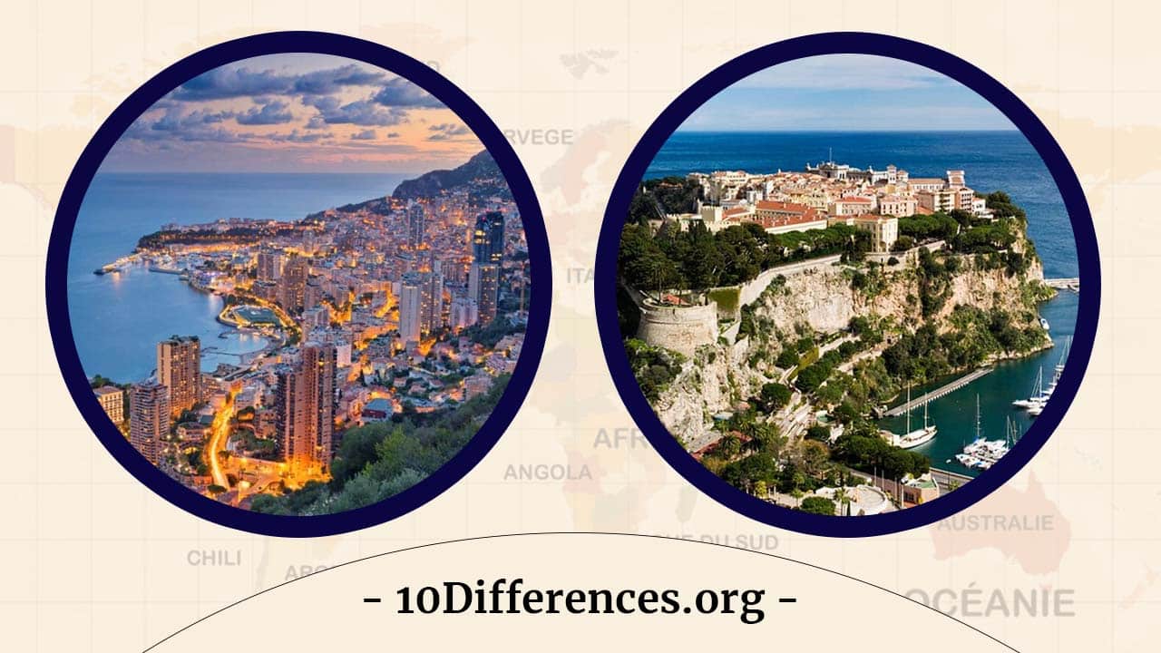 ¿Cuál es la diferencia entre Mónaco y Montecarlo? ¿Cuál es la diferencia entre Mónaco y Montecarlo?