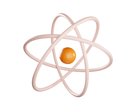 Un átomo central rodeado de pares de electrones.
