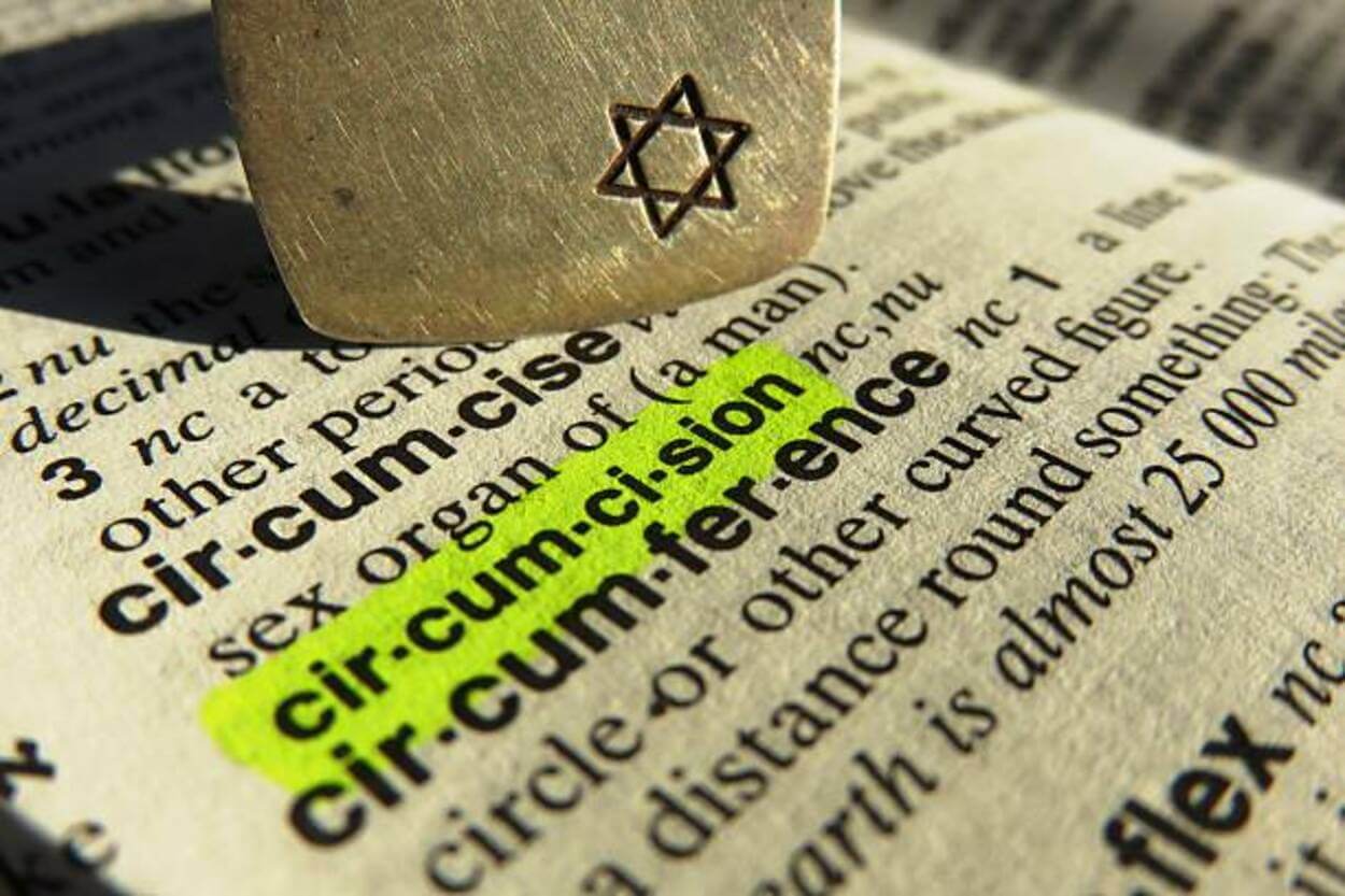 Circuncisión parcial, extirpación de partes del prepucio del pene