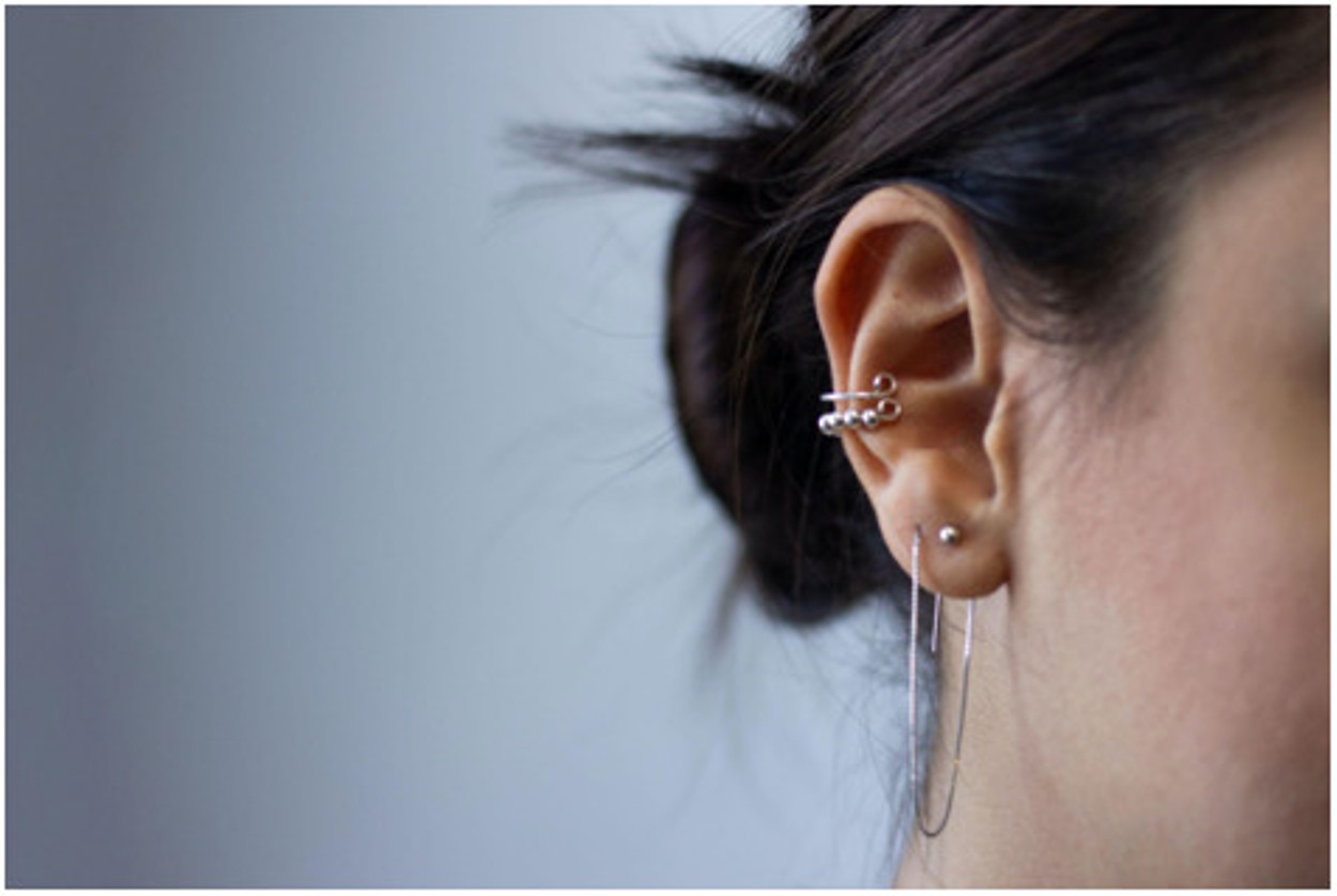 Piercing daith y tragus