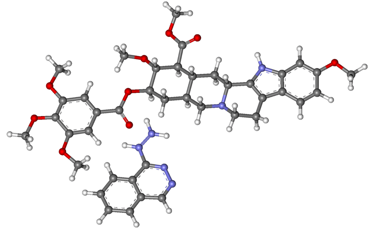 Una imagen estructural de una molécula.
