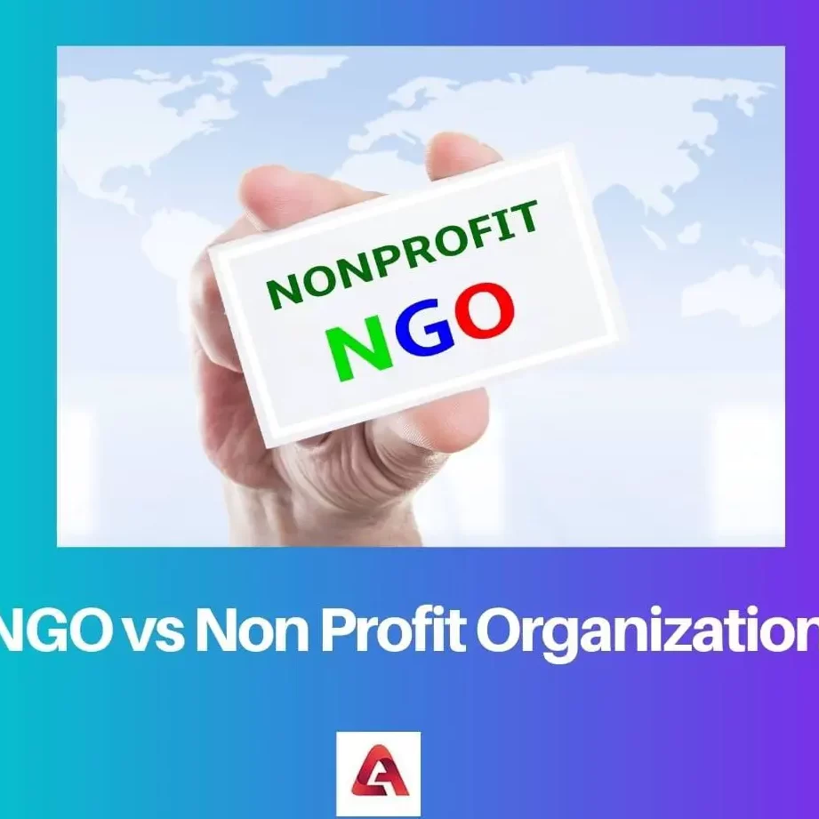 6 Diferencia entre ONG y NPO con tabla de comparación