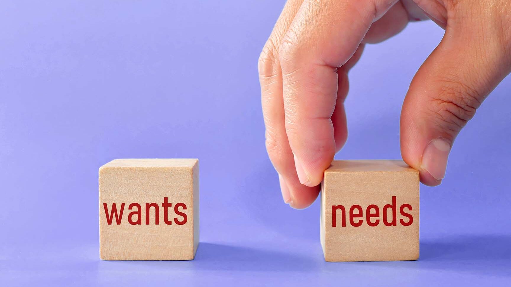 7 Diferencia entre necesidades y deseos (con tabla)