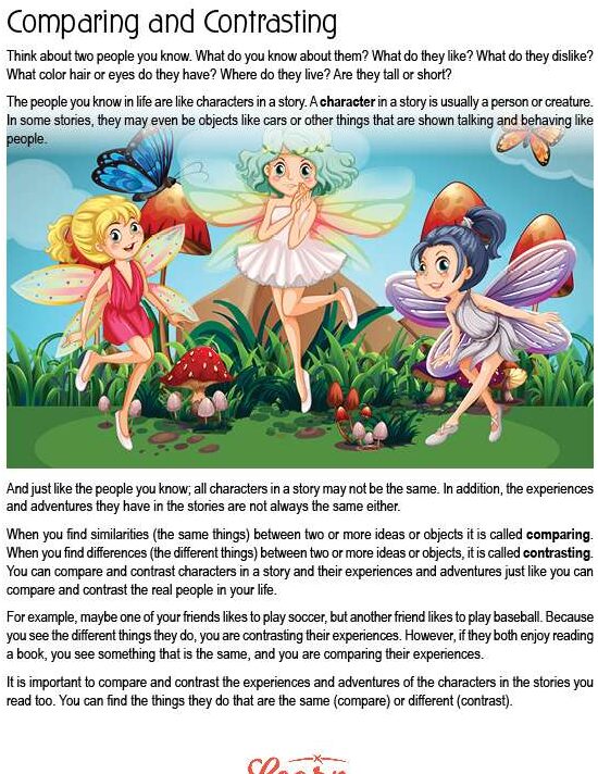 Comparar y contrastar: todas las diferencias