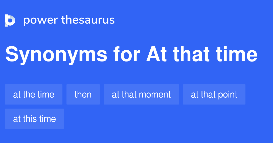 ¿Cuál es la diferencia entre "En ese momento" y "En ese momento"? (Explicado) – Todas las diferencias