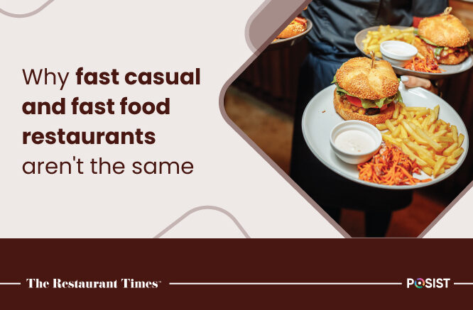 Diferencias entre restaurantes para sentarse y restaurantes de comida rápida: todas las diferencias