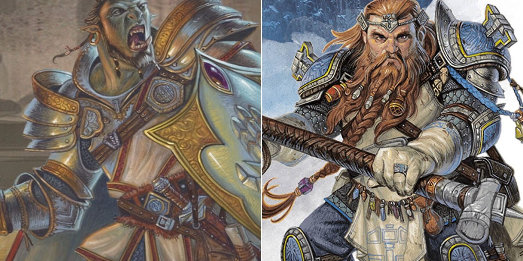 Dragones y mazmorras: todas las diferencias Dragones y mazmorras: todas las diferencias
