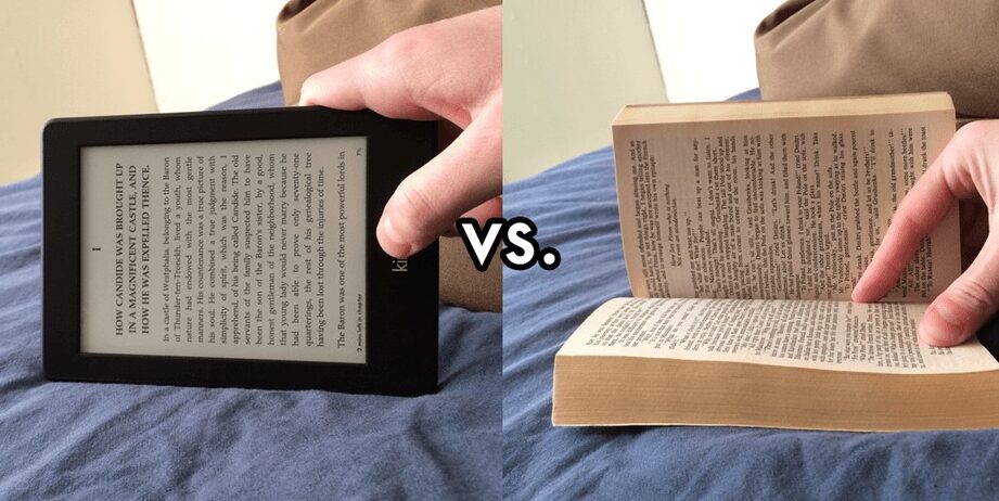 Libros electrónicos VS Libros en rústica: todas las diferencias