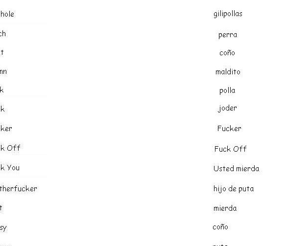Malas palabras y malas palabras- (Las principales diferencias) - Todas las diferencias