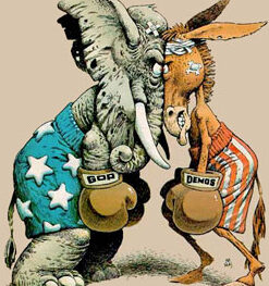 Para niños de diez años, Demócratas vs. Republicanos (Fácil de entender) – Todas las Diferencias