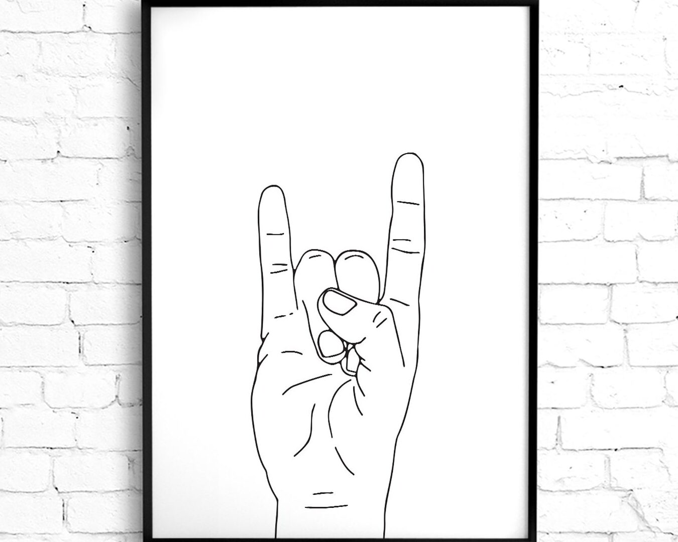 Signo de mano "Te amo" VS Signo de "Cuerno del diablo" - Todas las diferencias